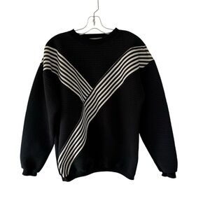 Vintage Ricardo Black and White Sweater